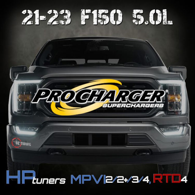 2021-2023 F150 5.0 - Forced Induction Tune for HP Tuners - ProCharger