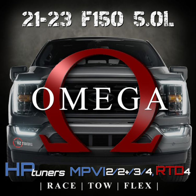 2021-2023 F150 5.0 – Omega Tune for HP TUNERS