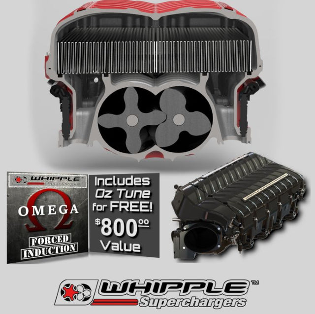 Whipple 3.0L GEN 6 Stage 2 Supercharger System (Oz Tune Incl.) - 2024-2025 F150 5.0L