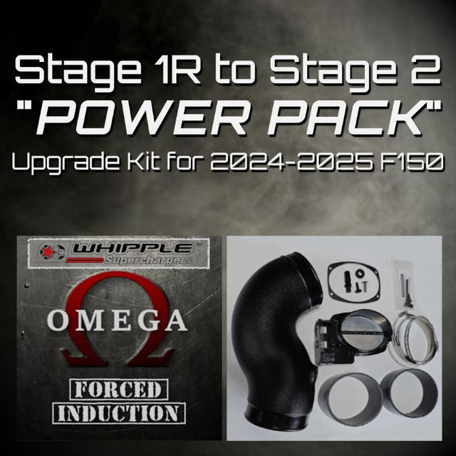 Oz Tuning – 2024-2025 F150 5.0 – Whipple Stage 1R to Stage 2 “Power Pack” upgrade