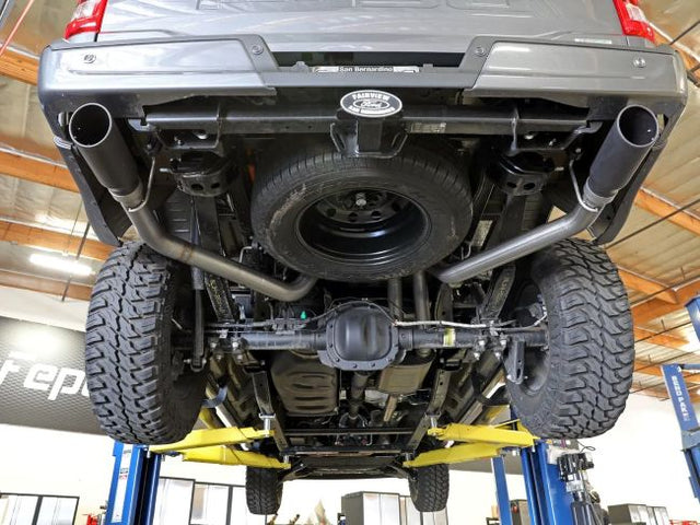 aFe Vulcan Series 3 IN 304 Stainless Steel Cat-Back Exhaust System - 2021-2025 Ford F-150 V8-5.0L