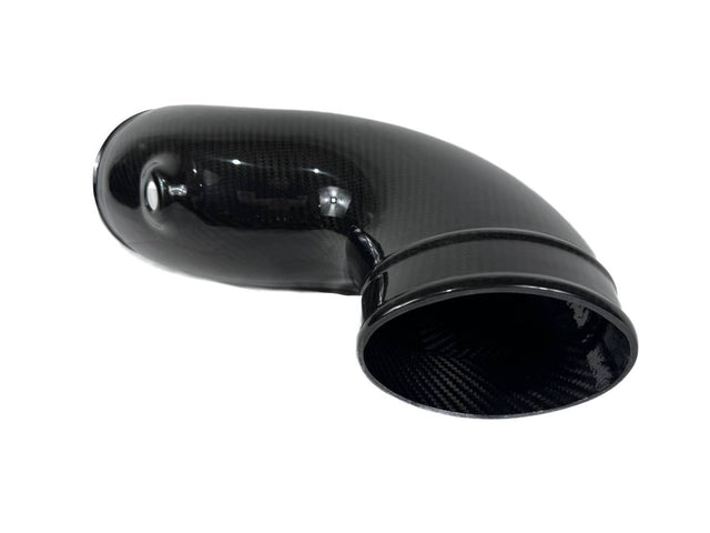 Whipple 132mm Elliptical Carbon Fiber Air Inlet Tube - 2015-2026 F150 5.0L