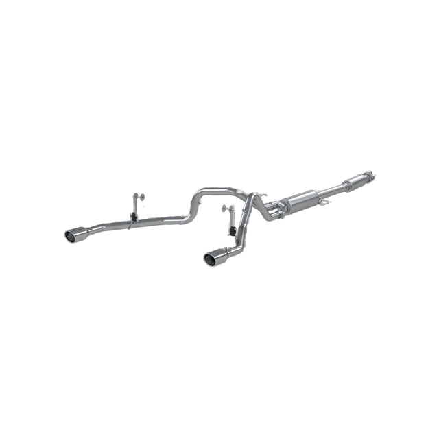 MBRP 3in Cat Back 2.5in Dual Split Rear T409 Stainless Steel - 2021 -2025 F-150 2.7L/ 3.5L, 5.0L