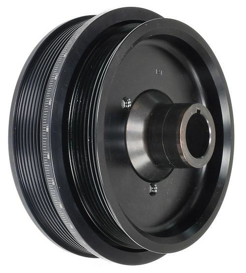 ATI Damper - 7.48in - Alum - 8 & 6 Grv - Ford Coyote 5.0 - 10 Percent OD - w/A/C Pulley