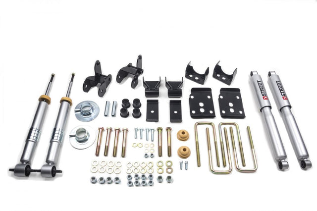 BELLTECH Complete Lowering Kit (+1 to -3" Front. 4" Rear) - 2015-2020 F-150