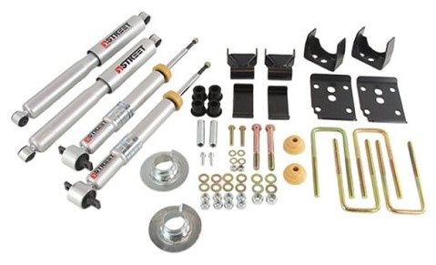 BELLTECH Lowering Kit (+1" to -3" Front. -5.5" Rear) - 2015-2020 F150 2WD