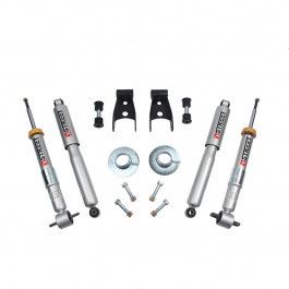 BELLTECH Lowering Kit (+1in to -3in Front. 2in Rear) - 2015-2020 F150