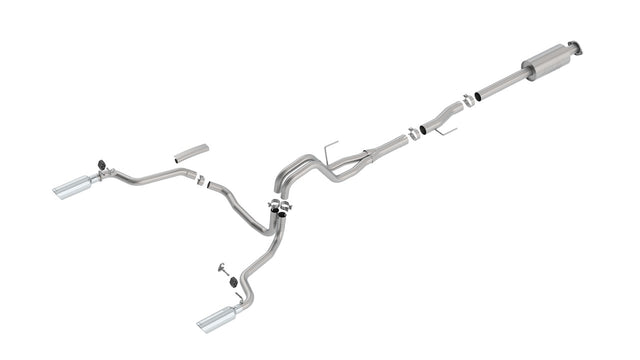 Borla (ATAK) Cat-Back Exhaust - 2015-2020 Ford F150 5.0