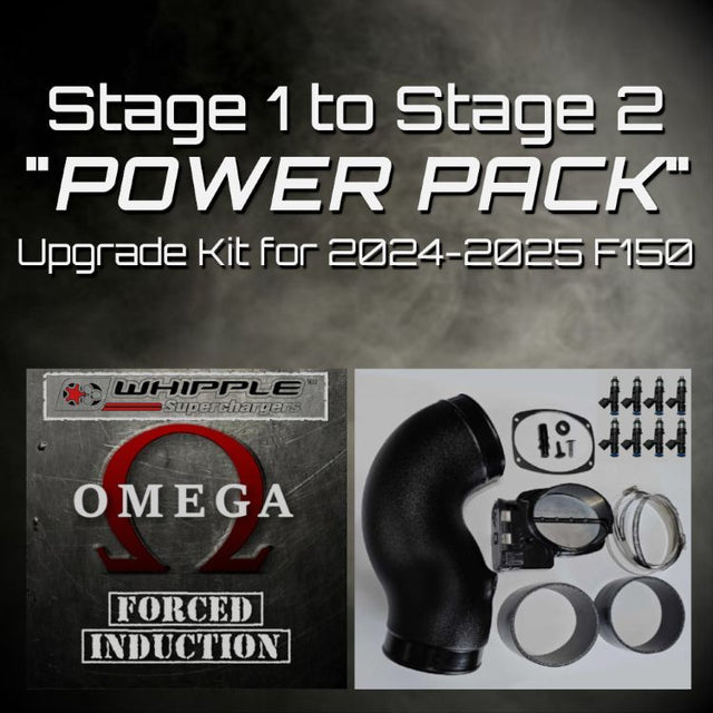 Oz Tuning – 2024-2025 F150 5.0 – Whipple Stage 1 to Stage 2 “Power Pack” upgrade