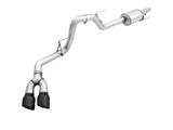 AWE Tuning 0FG Single Exit Performance Exhaust System w/4.5in Chrome Silver/ Black Tips Ford F-150 2015-2020