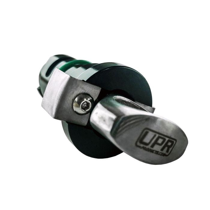 UPR Billet Oil Pan Drain (Easy Plug) - Mustang, F-150, and more.