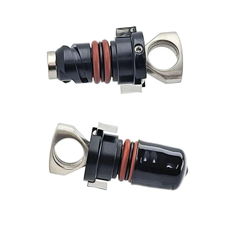 UPR Billet Oil Pan Drain (Easy Plug) - Mustang, F-150, and more.