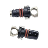 UPR Billet Oil Pan Drain (Easy Plug) - Mustang, F-150, and more.