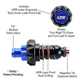 UPR Billet Oil Pan Drain (Speed Valve) - Mustang GT & F-150