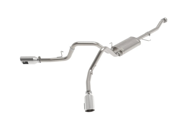 aFe Vulcan Series 3 IN 304 Stainless Steel Cat-Back Exhaust System - 2021-2025 Ford F-150 V8-5.0L