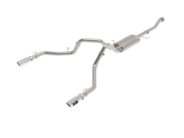 aFe Vulcan Series 3 IN 304 Stainless Steel Cat-Back Exhaust System - 2021-2025 Ford F-150 V8-5.0L