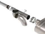aFe Gemini XV 3 IN 304 Stainless Steel Cat-Back Exhaust System w/Cut Out - 2021-2025 F150 5.0L