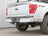 aFe Gemini XV 3 IN 304 Stainless Steel Cat-Back Exhaust System w/Cut Out - 2021-2025 F150 5.0L