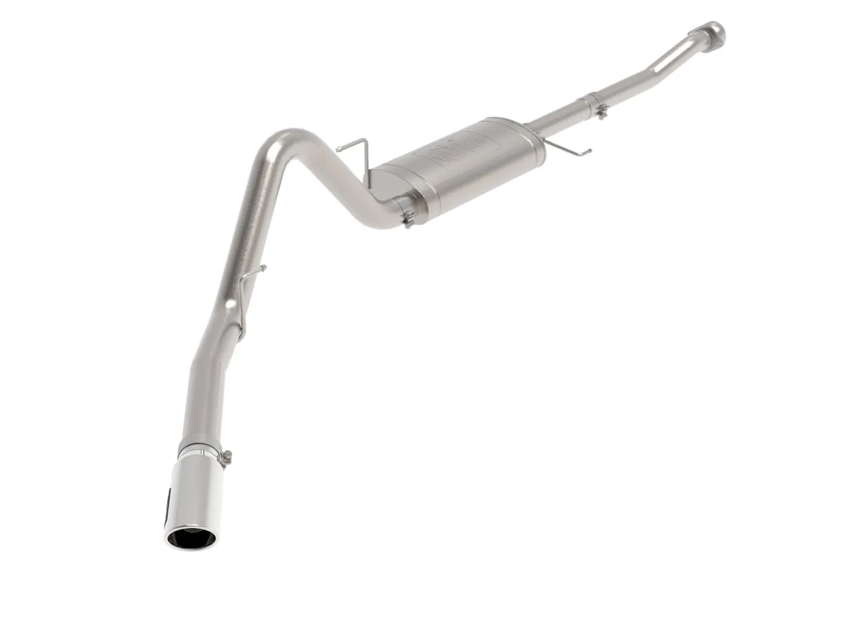 AFe Apollo GT Series 3 IN to 3-1/2 IN 409 Stainless Steel Cat-Back Exhaust System Ford F150 2021 -2025