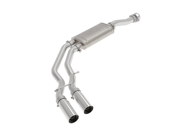 aFe Rebel Series 3 IN to 2-1/2 IN Stainless Steel Cat-Back Exhaust - 2021-2025 Ford F150 5.0L