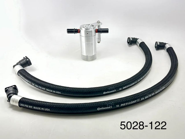 UPR PLUG N PLAY SC OIL CATCH CAN SEPARATOR - 2011-2020 F150 5.0L (incl. Roush) & 6.2L