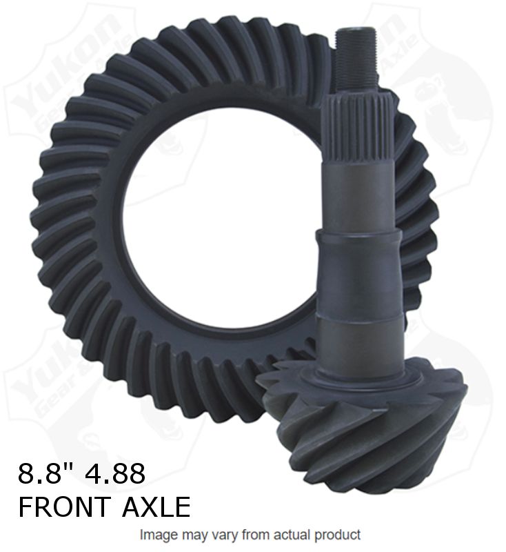 YUKON GEAR Ring & Pinion 8.8", 4.88 ratio (Front Axle) - 2011-2024 F150