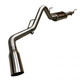 SPD Performance HX Series Single Exit 304SS Cat Back Exhaust - 2021-2025 F150 2.7L 3.5L & 5.0L