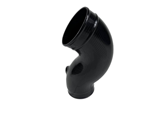 Whipple 132mm Elliptical Carbon Fiber Air Inlet Tube - 2015-2026 F150 5.0L