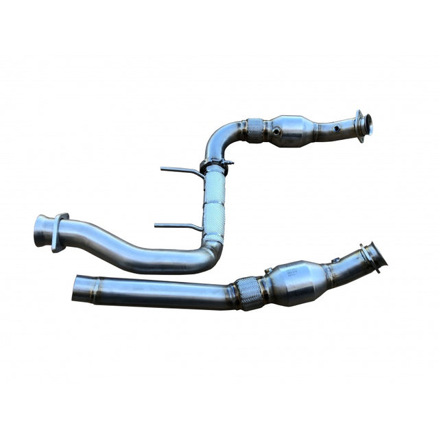 SPD Performance 304SS Catted Downpipes - 2015-2023 F150 5.0L (Raptor Version)