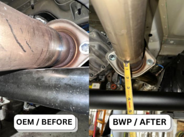 BWoody Bolt-On Relocation Crossmember - 2018-2025 F150