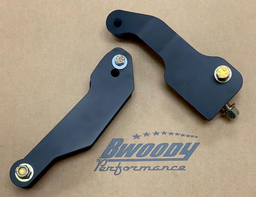 BWoody Rear Shock Relocation Kit - 2015-2023 F-150
