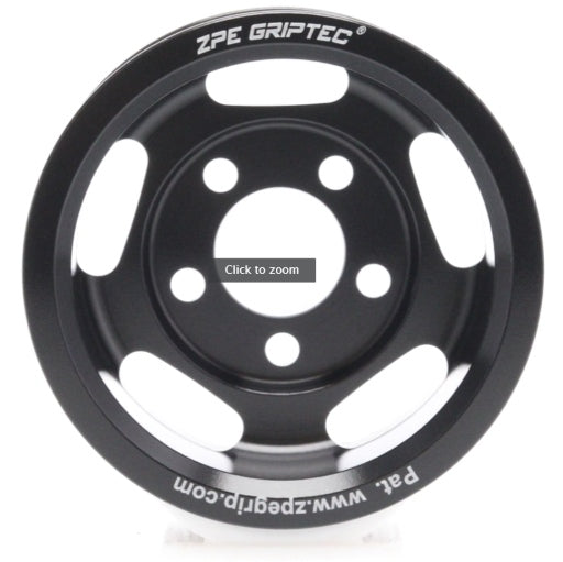 GripTec® 6 Rib Whipple L3V-A Black Pulley (5-Bolt)