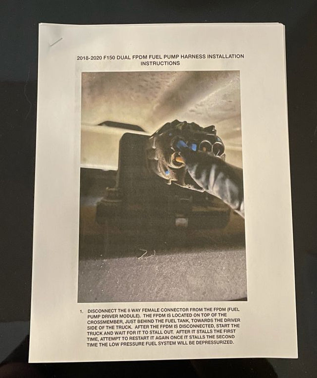 JD Performance Solutions. Drop-in Returnless Dual-pump Fuel Module – 2018+ F150 5.0L with Forced Induction (Stage 2)