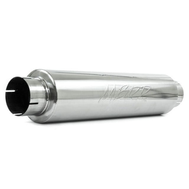 MBRP Universal Quiet Tone Muffler 4in Inlet/Outlet 24in Body 6in