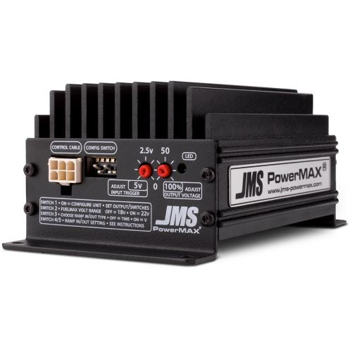 JMS POWERMAX V2 • FUELMAX • PLUG & PLAY (SINGLE) FUEL PUMP VOLTAGE BOOSTER -2015-2025 F150
