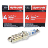 FORD MOTORCRAFT IRIDIUM One Step Colder Spark Plugs (Pre-Gapped) – 2018-2020 F150 5.0L