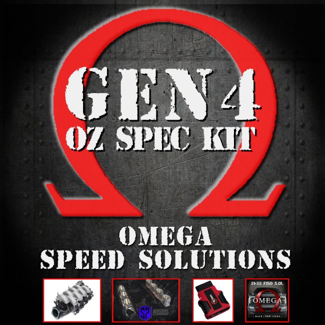 Omega Speed Solutions GEN4 Oz Spec Kit - 2021-2025 F150 5.0L