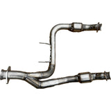SPD 304 Stainless Catted Y-Pipe - 2015-2020 Ford F150 5.0L V8