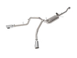aFe Gemini XV 3" 304 Stainless Steel Cat-Back Exhaust System w/ Cutout  2015-2021 5.0