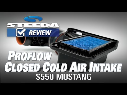 Steeda HARDCORE ProFlow Closed Cold Air Intake Ford Mustang GT 2015-2023