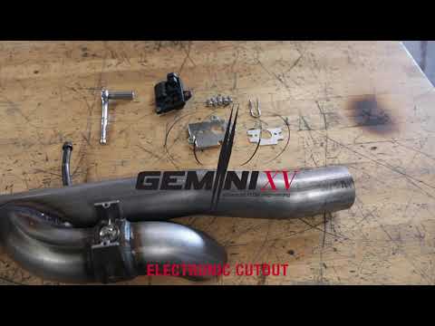 aFe Gemini XV 3 IN 304 Stainless Steel Cat-Back Exhaust System w/Cut Out - 2021-2025 F150 5.0L