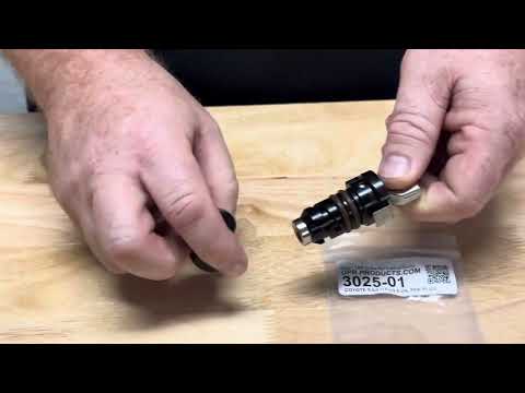 UPR Billet Oil Pan Drain (Easy Plug) - Mustang, F-150, and more.